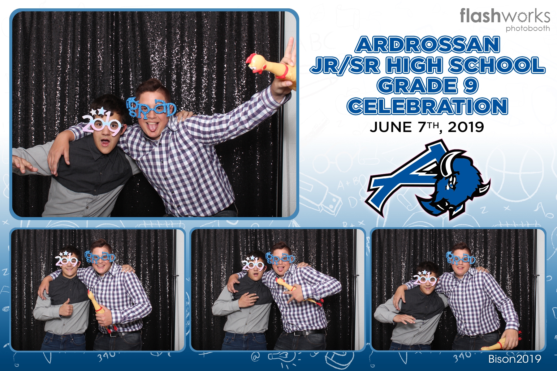 Ardrossan Jr/Sr High School Grade 9 Celebration | View more photos from the event at gallery.flashworksphotobooth.com/u/FlashworksPhotoboothInc/Ardrossan-JrSr-High-School-Grade-9-Celebration